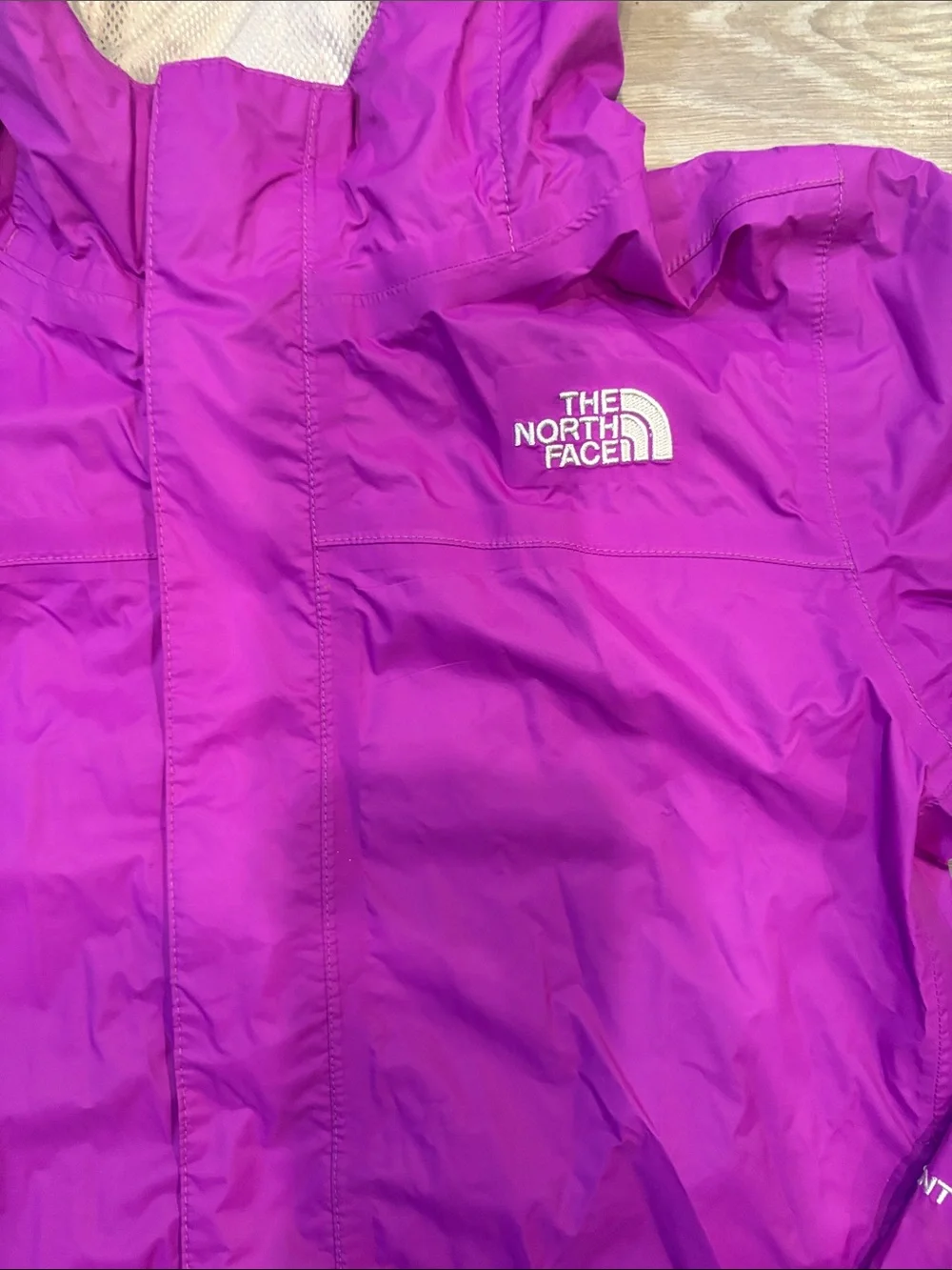 The North Face Kids Waterproof Hooded Rain Jacket - Magenta